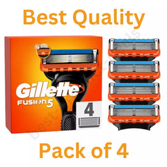 4PCS Shaving Razor Blades Refills Compatible for Gillette Fusion 5 Proglide